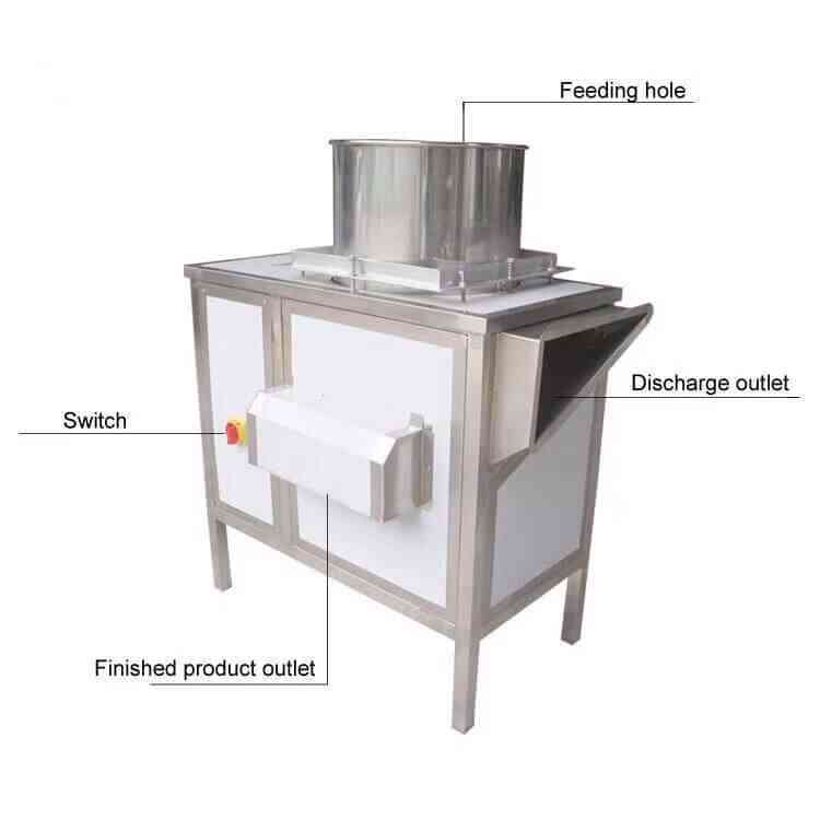 vegetable peeling machine